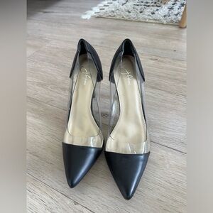 Brand new heels brought from Amazon (6.5W) Heel Height is 2.5-5 inches